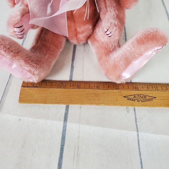 2/$25  Plush Bunny Peachy Rose 6.5" H - Picture 15 of 16